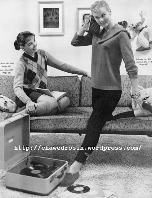 The Vintage Pattern Files: 1950's Knitting - Leotards, Pullovers and ...