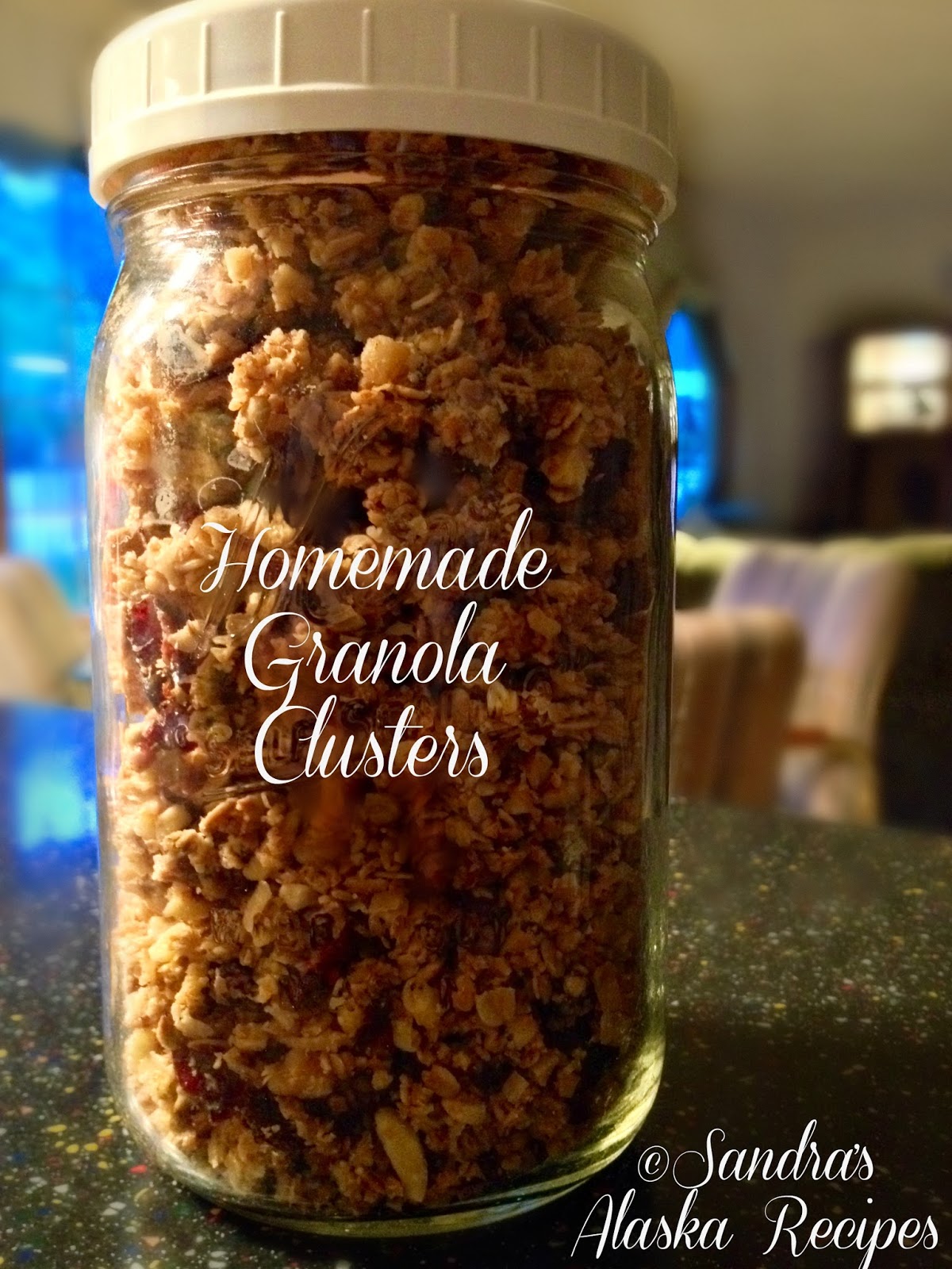 Sandra's Alaska Recipes SANDRA'S HOMEMADE GRANOLA CLUSTERS