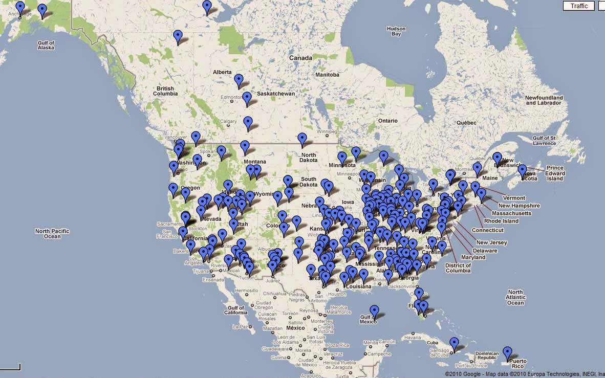 Fema Camp Locations