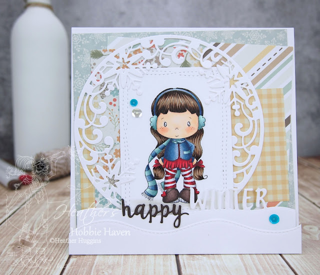 Heather's Hobbie Haven - Lucy with Scarf Card Kit