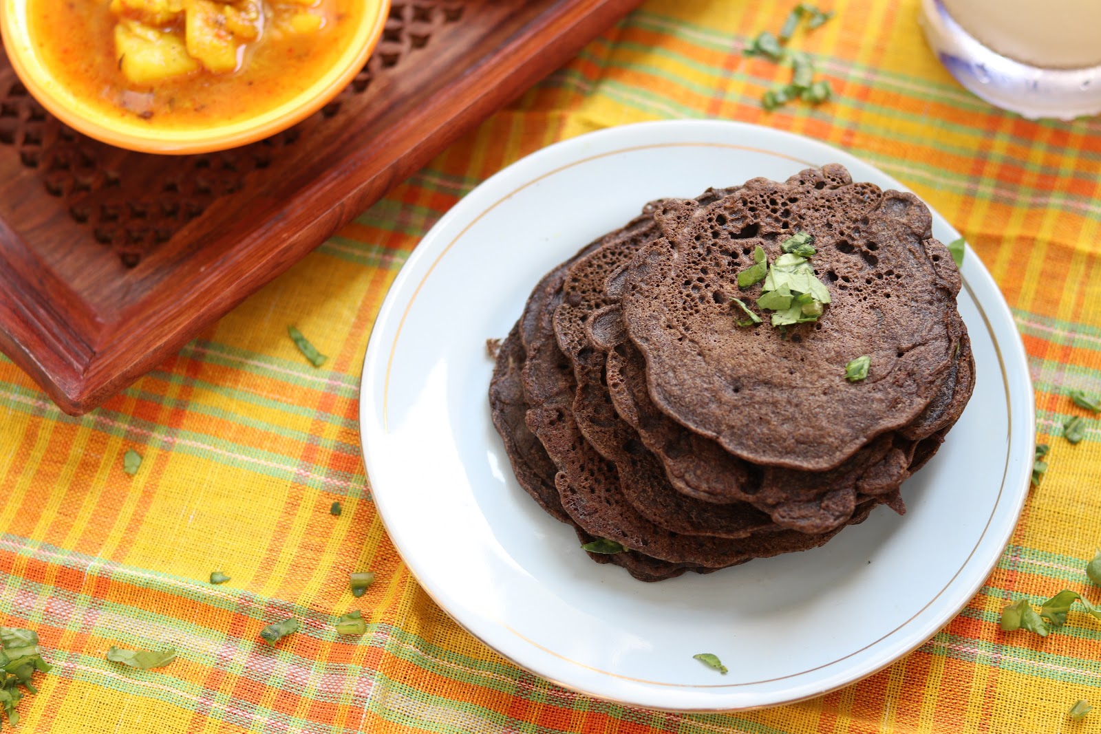 Stuffed Kuttu Atta Cheela Navratra Special Recipe Healthy Kadai