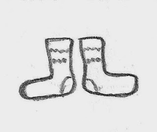 Socks source drawing