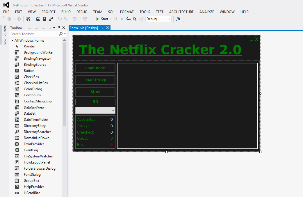 Netflix Checker Source Code