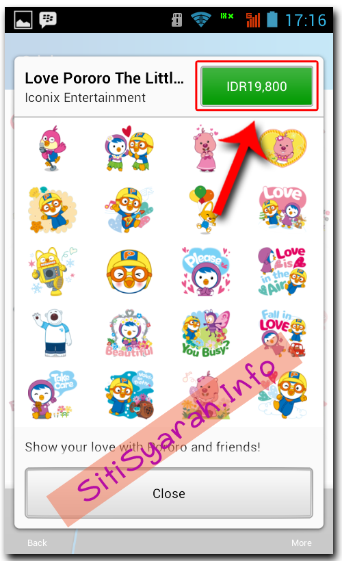 Beli BBM Sticker Pakai Pulsa Indosat