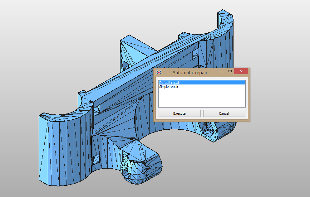 Tech How to repair STL File with Meshlab and Netfabb