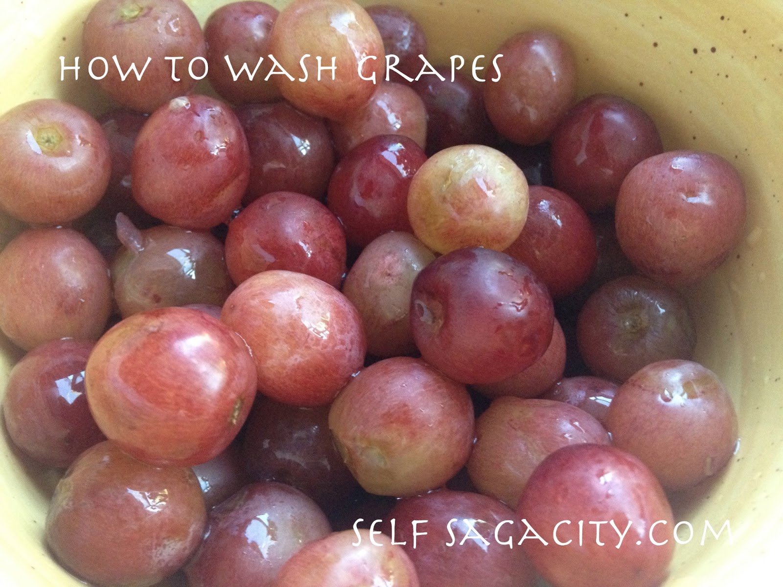 What is the Best Way to Wash Grapes?