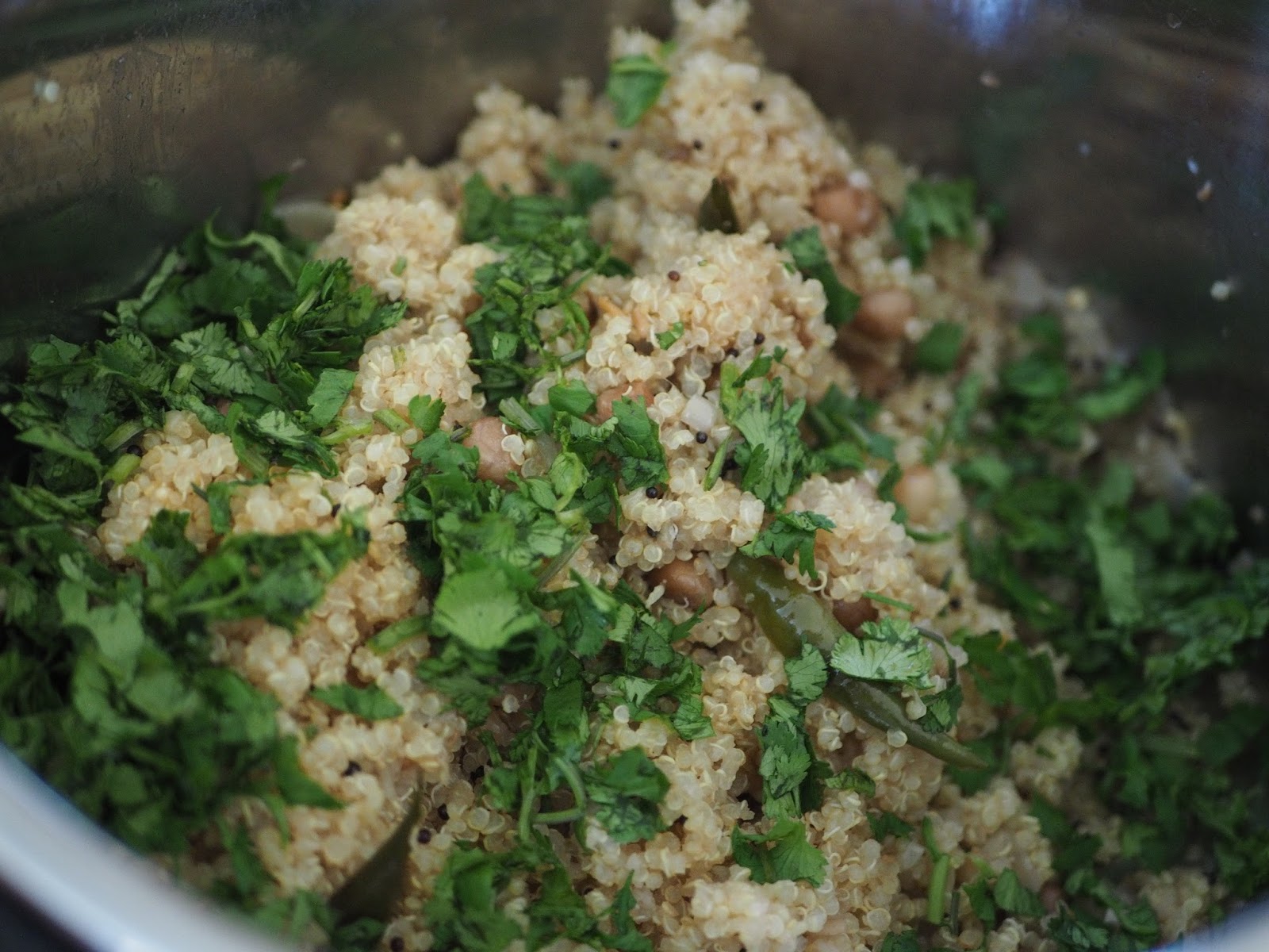 Meri Rasoi Quinoa Upma (Instant pot method)
