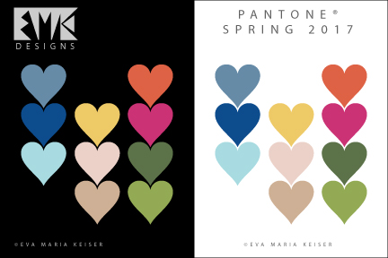 Eva Maria Keiser Designs Explore Color Pantone Spring Colors 2017 Explore Color Pantone Spring Colors 2017