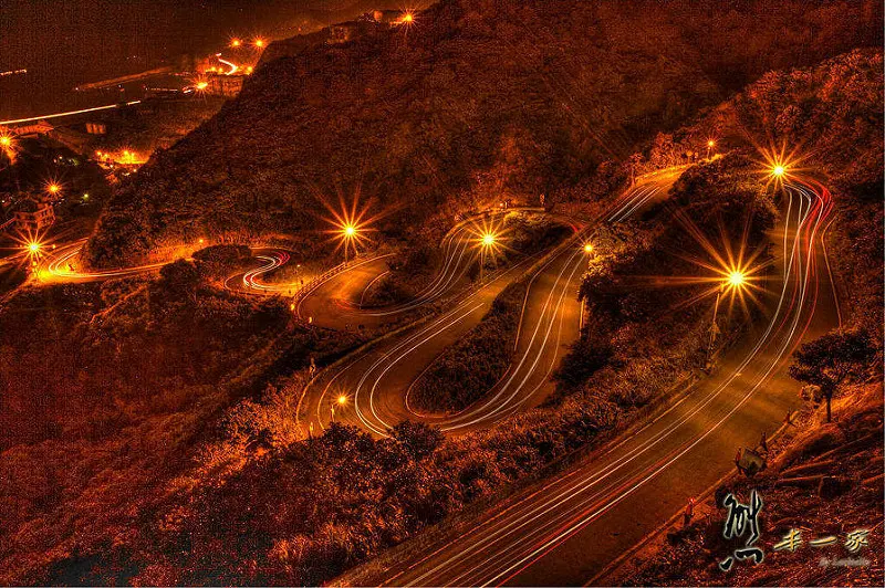 金水公路s彎道|金瓜石髮夾彎