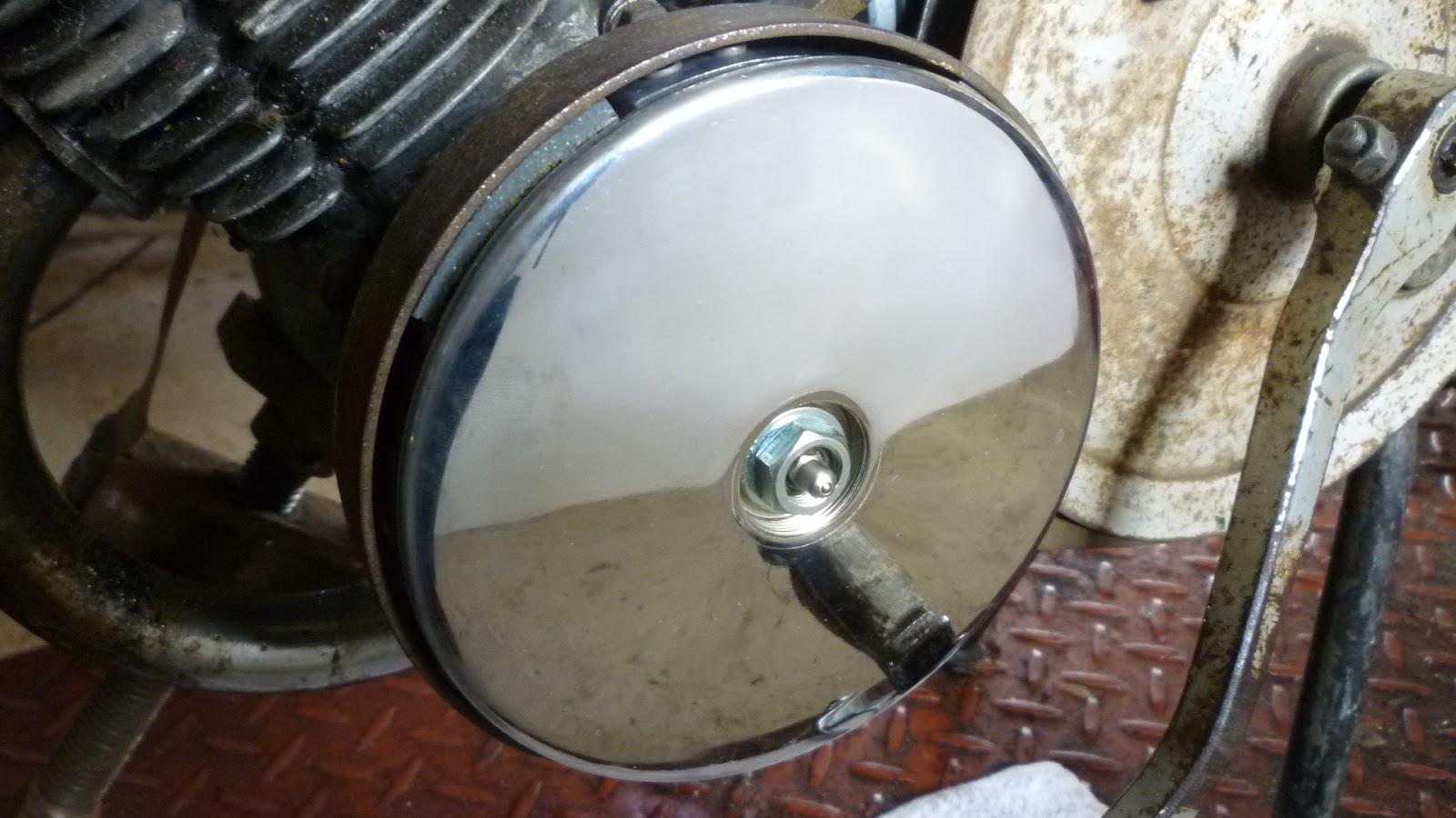 Classic Moped Spares New Replacement Raleigh Moped Clutch Drum Cover