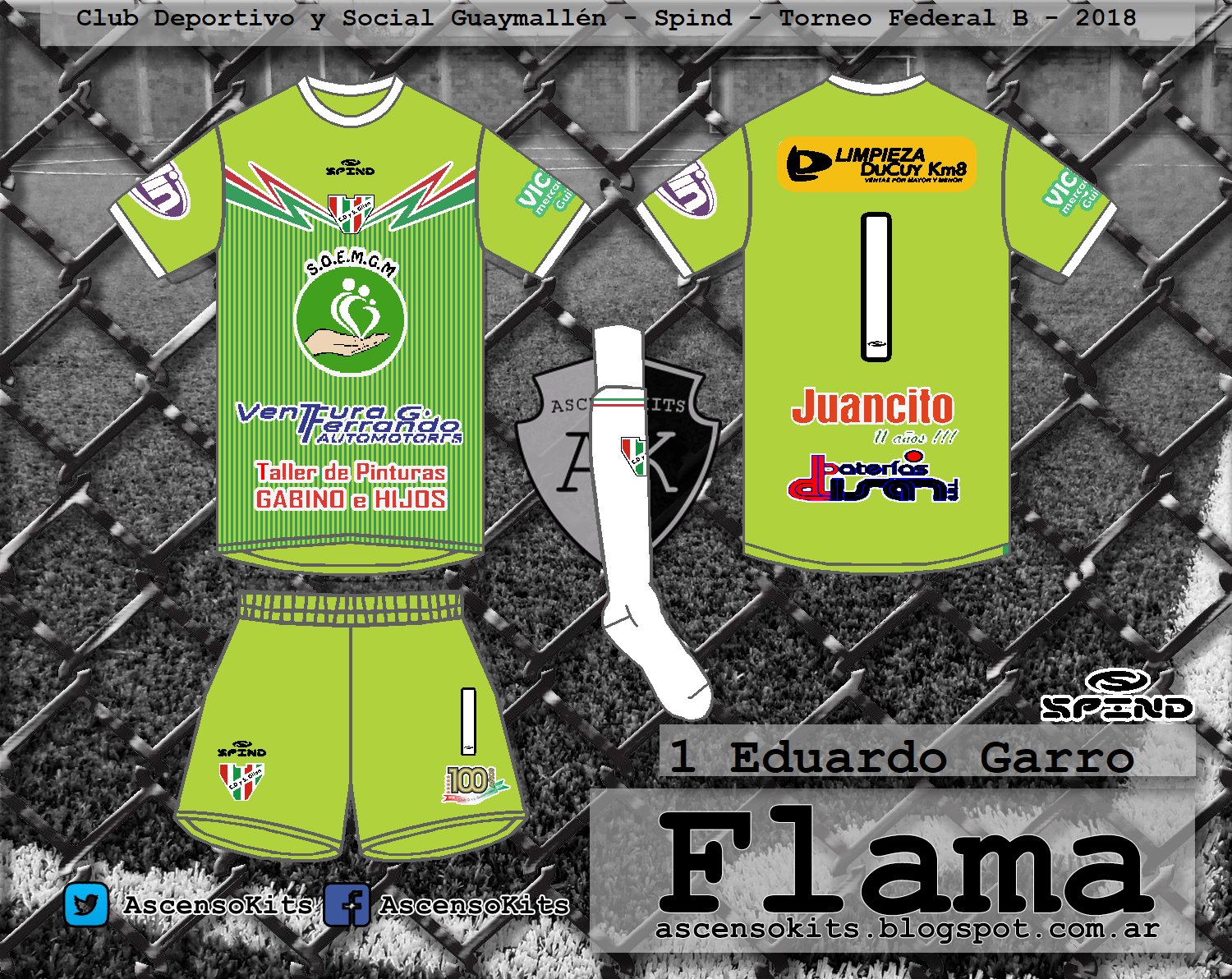 Ascensokits Club Deportivo Y Social Guaymallen Spind 2018