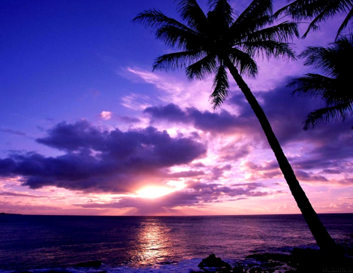 Sunset Beach Fantastic View of Watching   Found The World