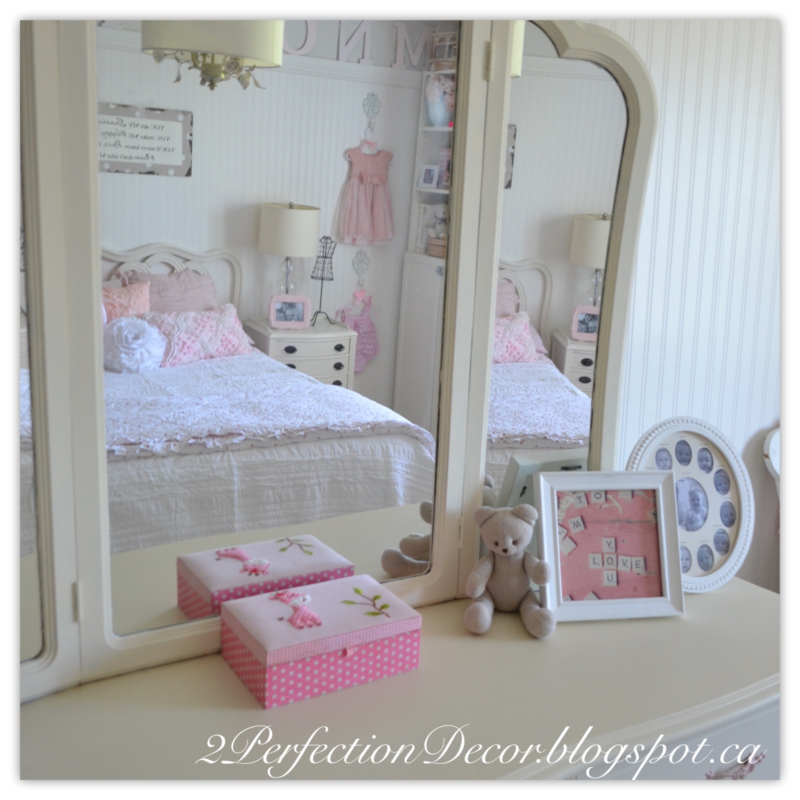 2perfection Decor Toddler Girl Cottage Chic Bedoom Reveal