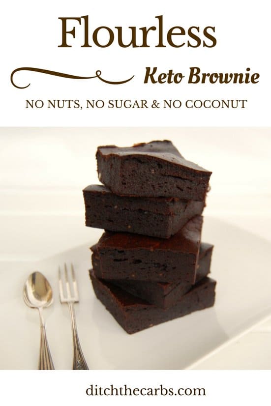 Nut Free Keto BrownieKetoBrownies