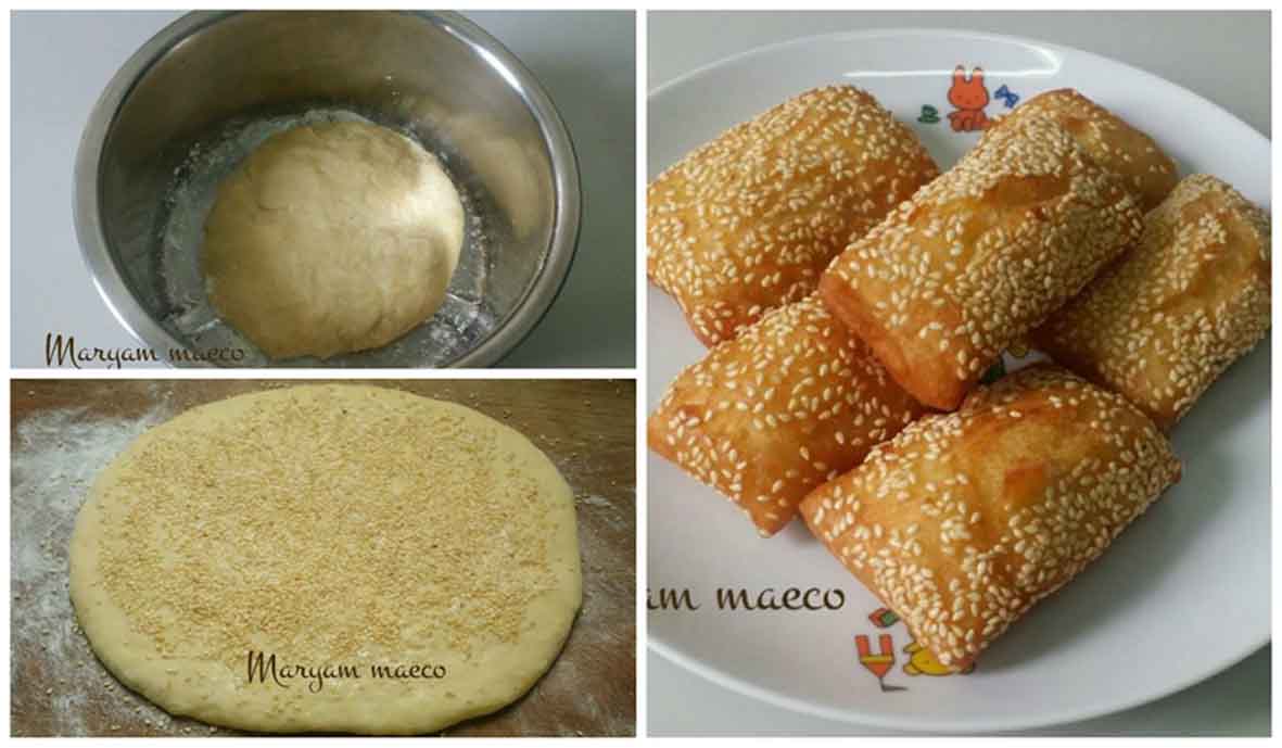 Roti Goreng Wijen Roti Goreng Wijen