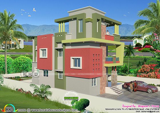 North Indian Duplex house plan