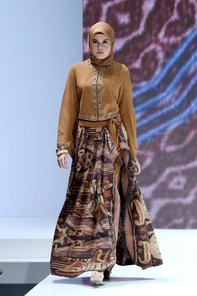 30 Model  Baju  Batik  Muslim Terbaru 2021