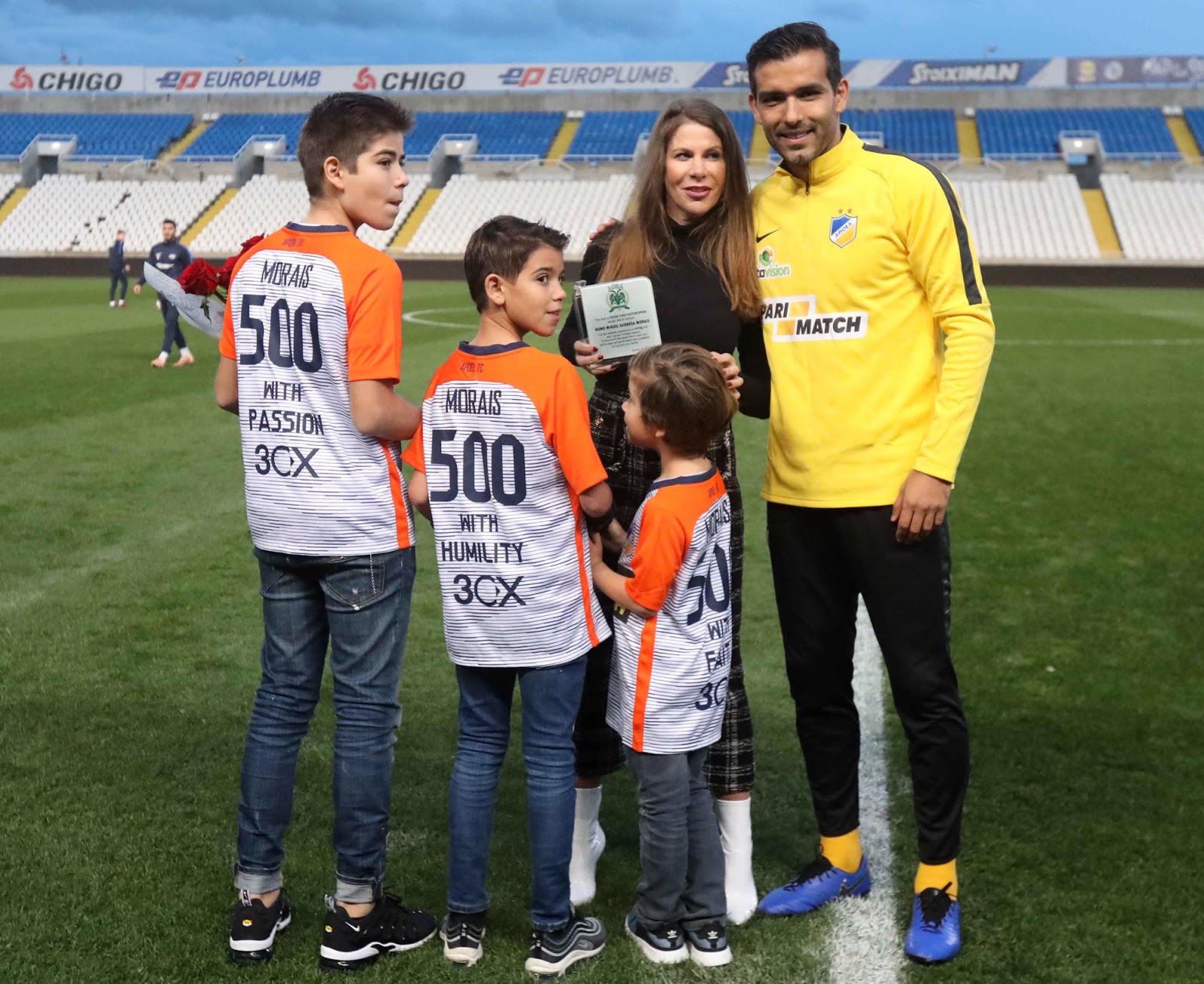 Nuno Morais «Ο αριθμός 500 λέει πολλά.. ανυπομονώ να συνεχίσω το