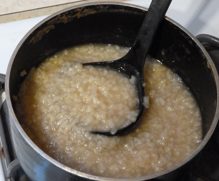 Tomatoes for Apples Okayu Japanese rice porridge