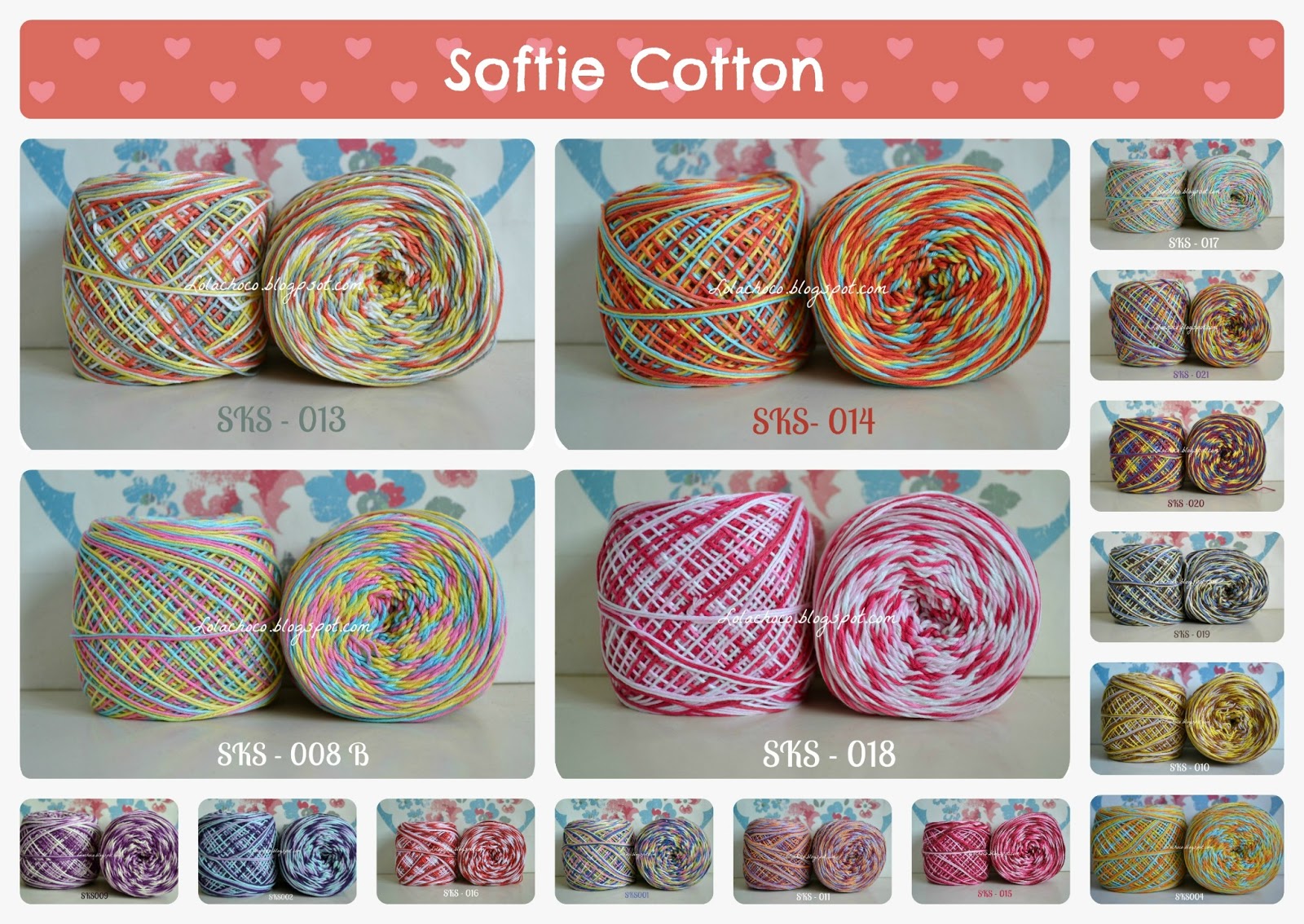 Yarn Party New Yarns in store Crochet & Knit Yarn Malaysia Cotton