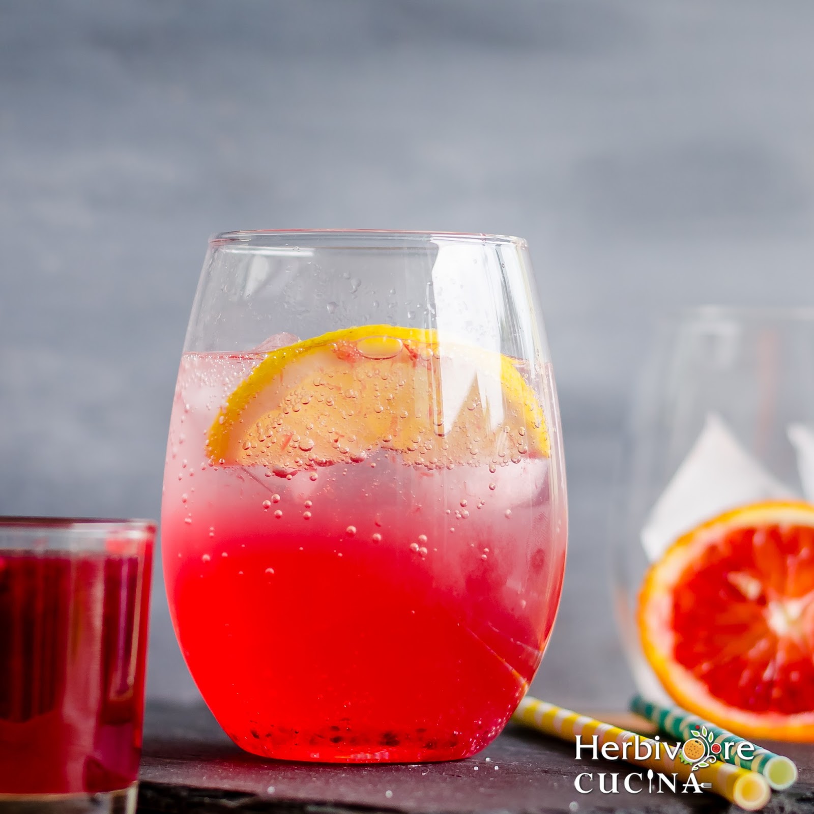 Herbivore Cucina Blood Orange Lemonade