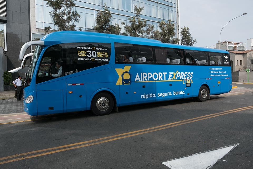 Airport Express Lima el nuevo servicio de bus AeropuertoMiraflores