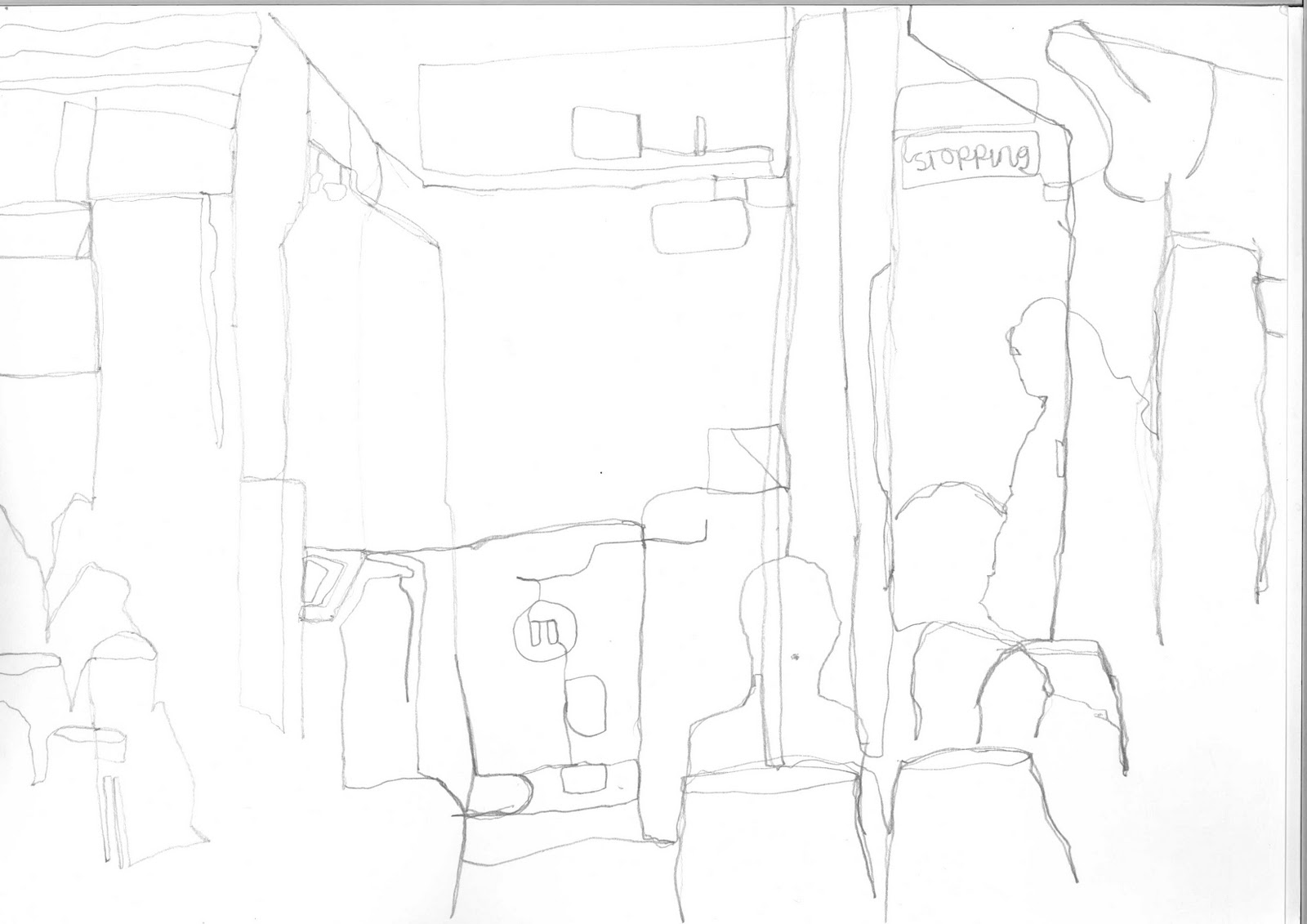 Animation Arts One Line Drawing