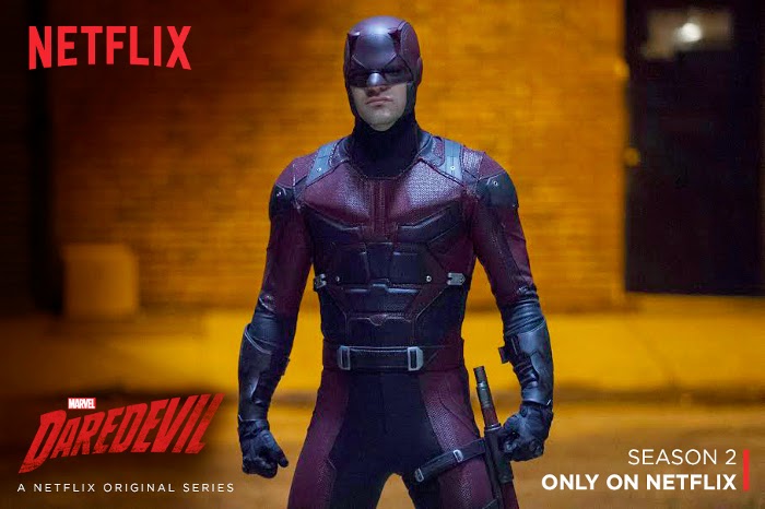 Daredevil's red suit from Marvel's Netflix series.