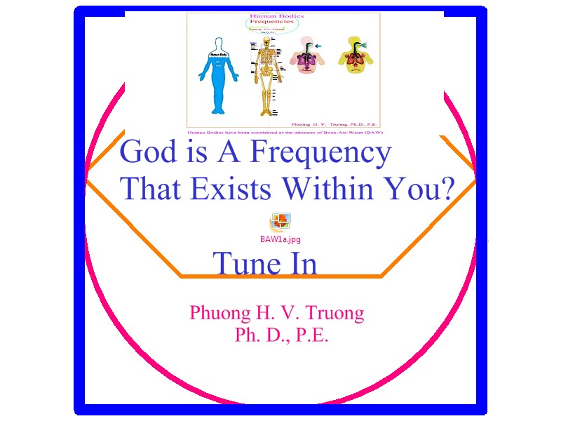 GOD - A Natural Frequency
