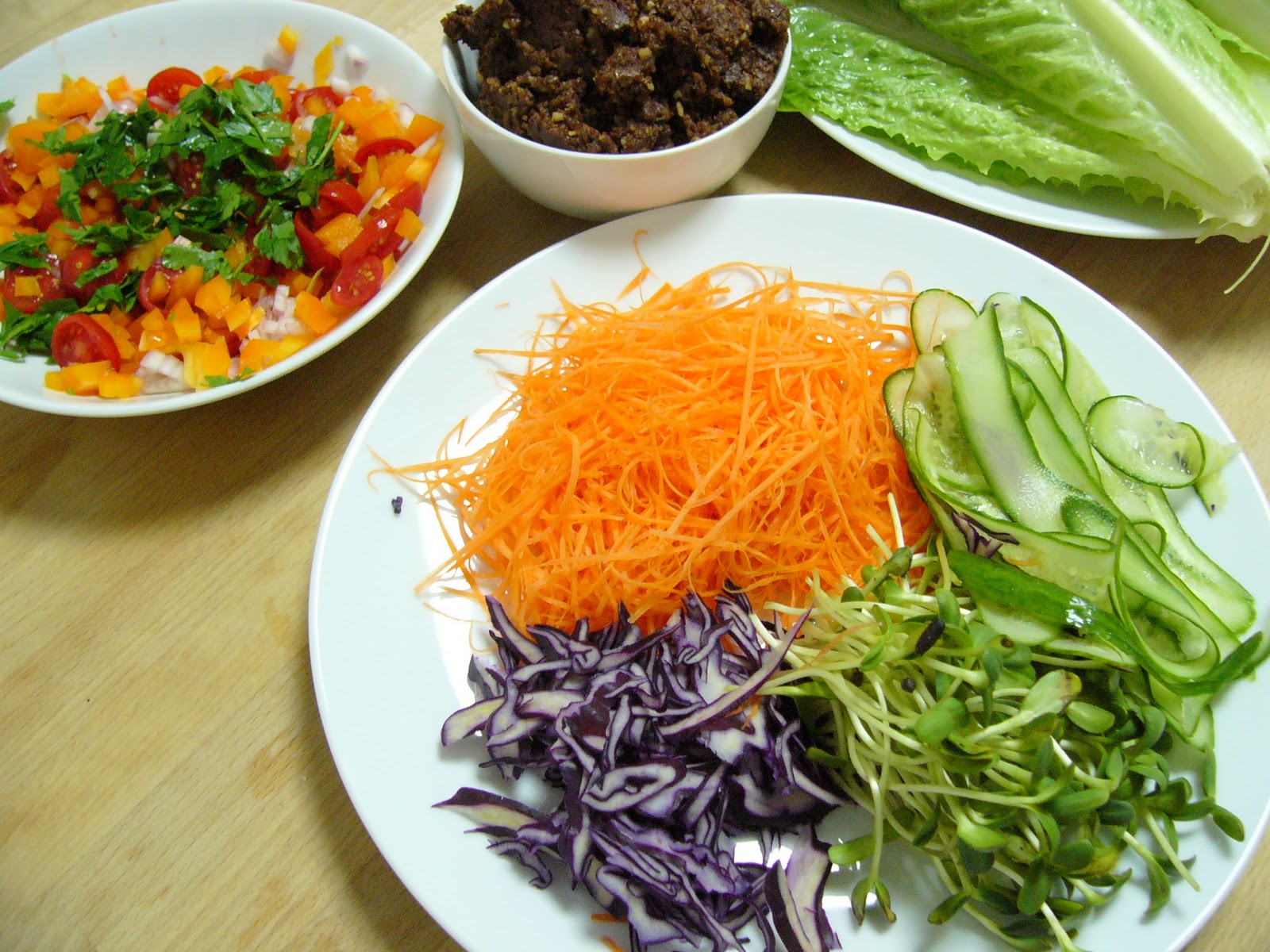 Tebasiles Kitchen: Raw Vegan Walnut Taco "Meat"