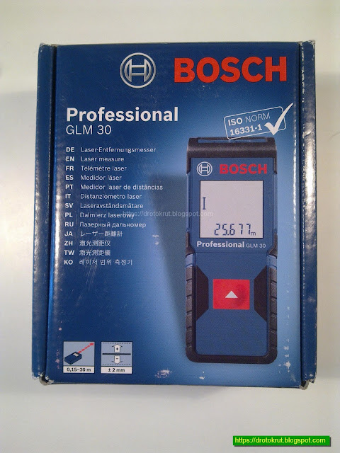 Лазерный дальномер Bosch Professional GLM 30 в коробке