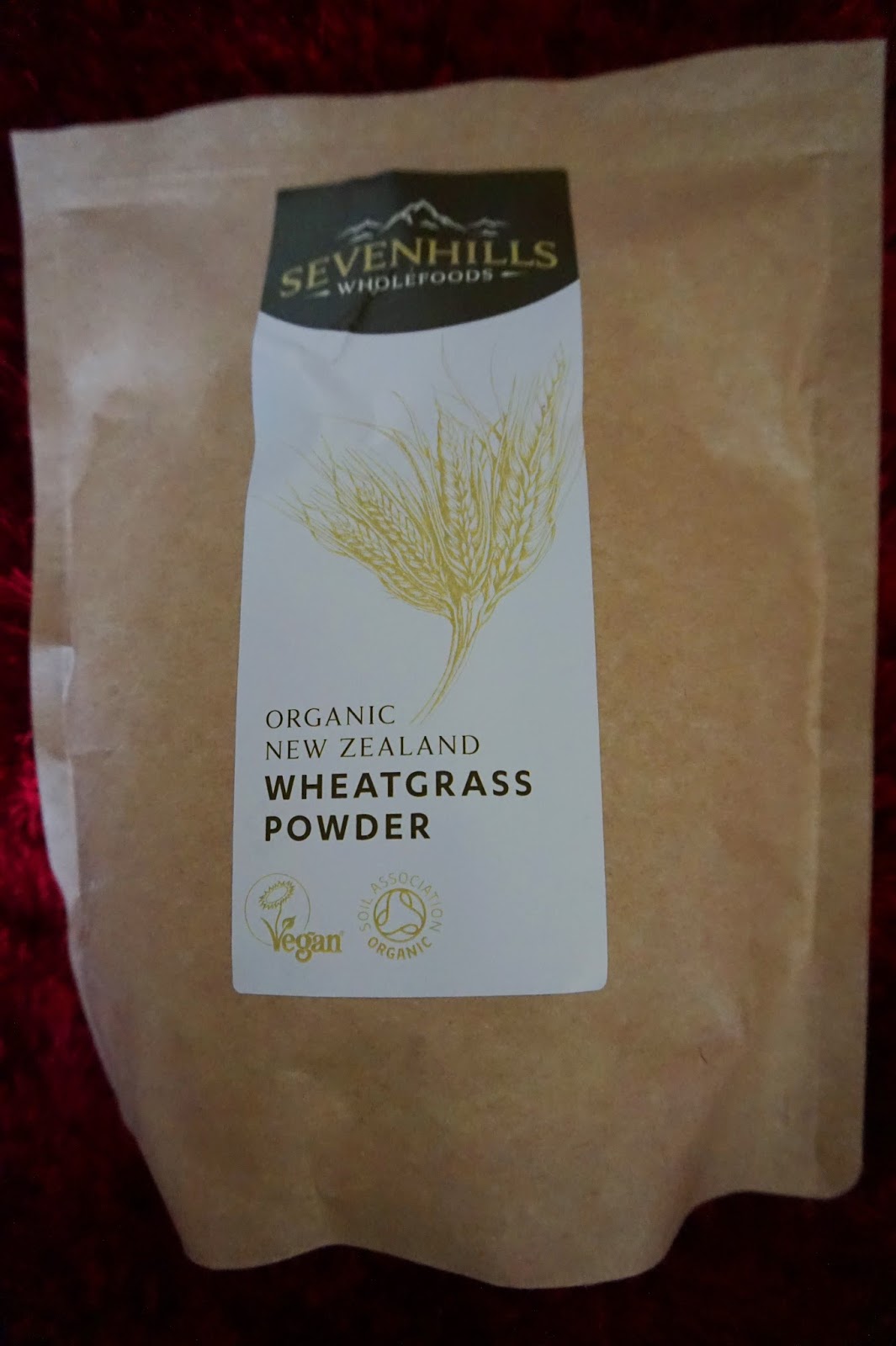 Veg Out : Sevenhills Wholefoods Organic Wheatgrass Powder