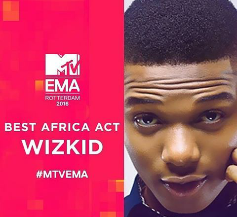 Wizkid Ambwaga Alikiba, Ashinda MTV Ema Award