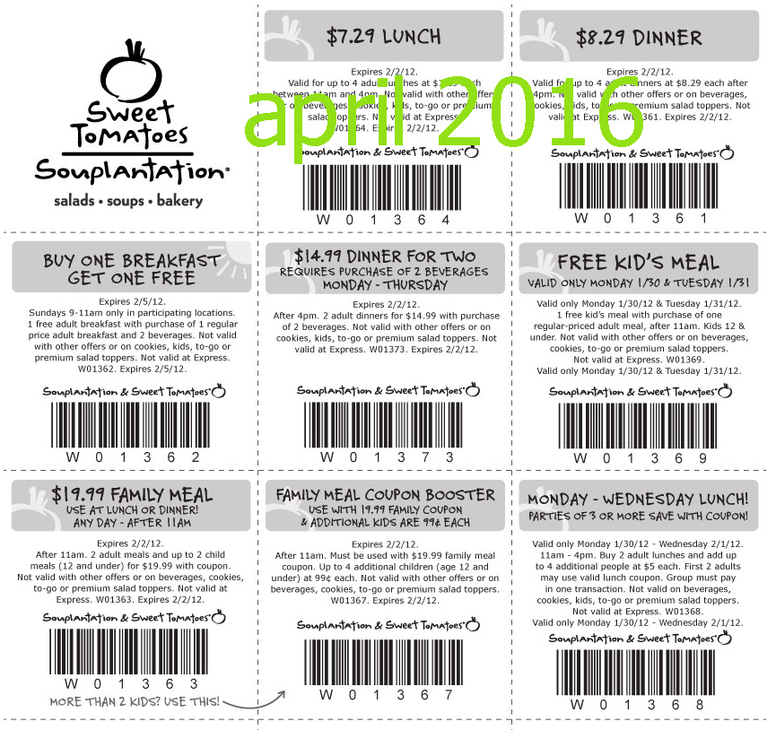 Top Categories I like Sweet Tomatoes if I can visit off peak with a coupon. I would never pay full price dinner, and things can get stressful if it's busy and esp if you have little kids in tow. The offerings are decent, but I usually only visit as a once in a while stop when I crave salad.3/5().