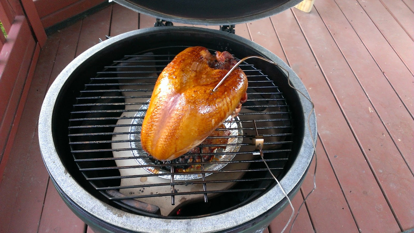 Things We Cook In Big Green Egg Smoked Turkey Breast things-we-cook-in-big-green-egg-smoked-turkey-breast