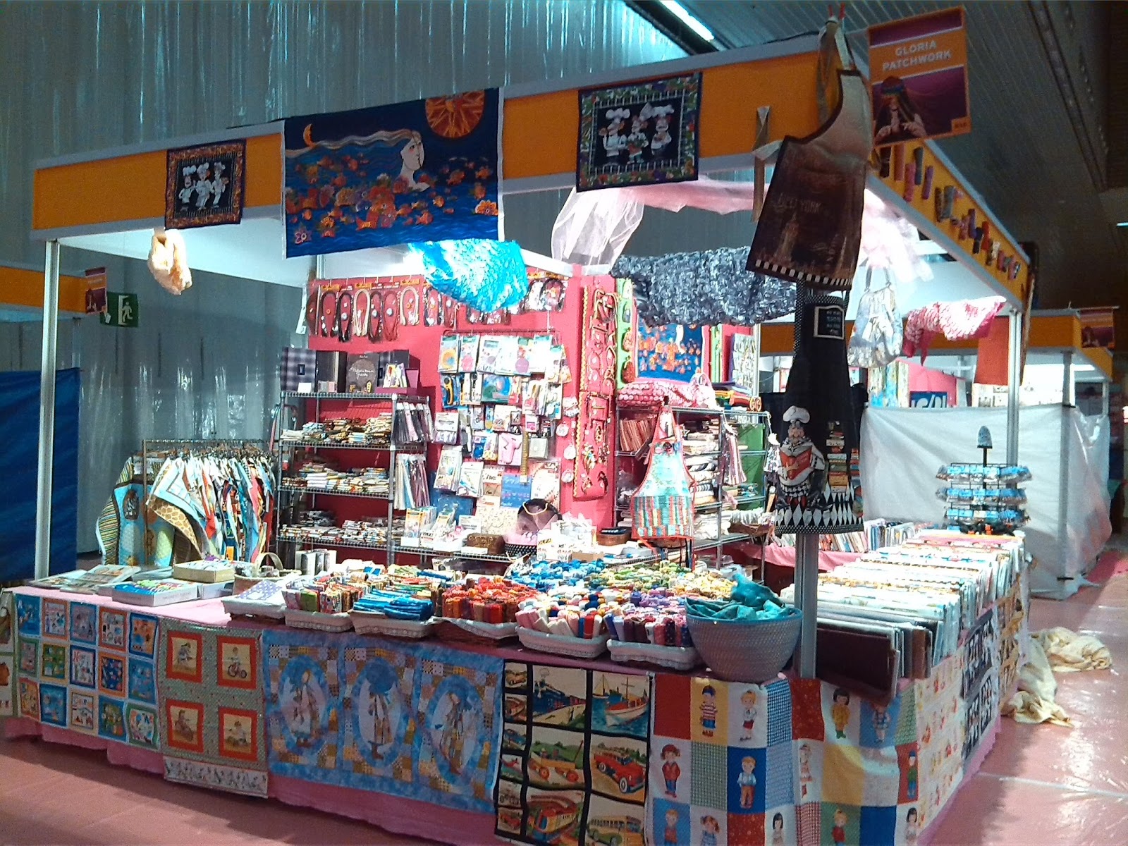 Feria de manualidades de Bilbao " Tendencias Creativas" Gloria Patchwork