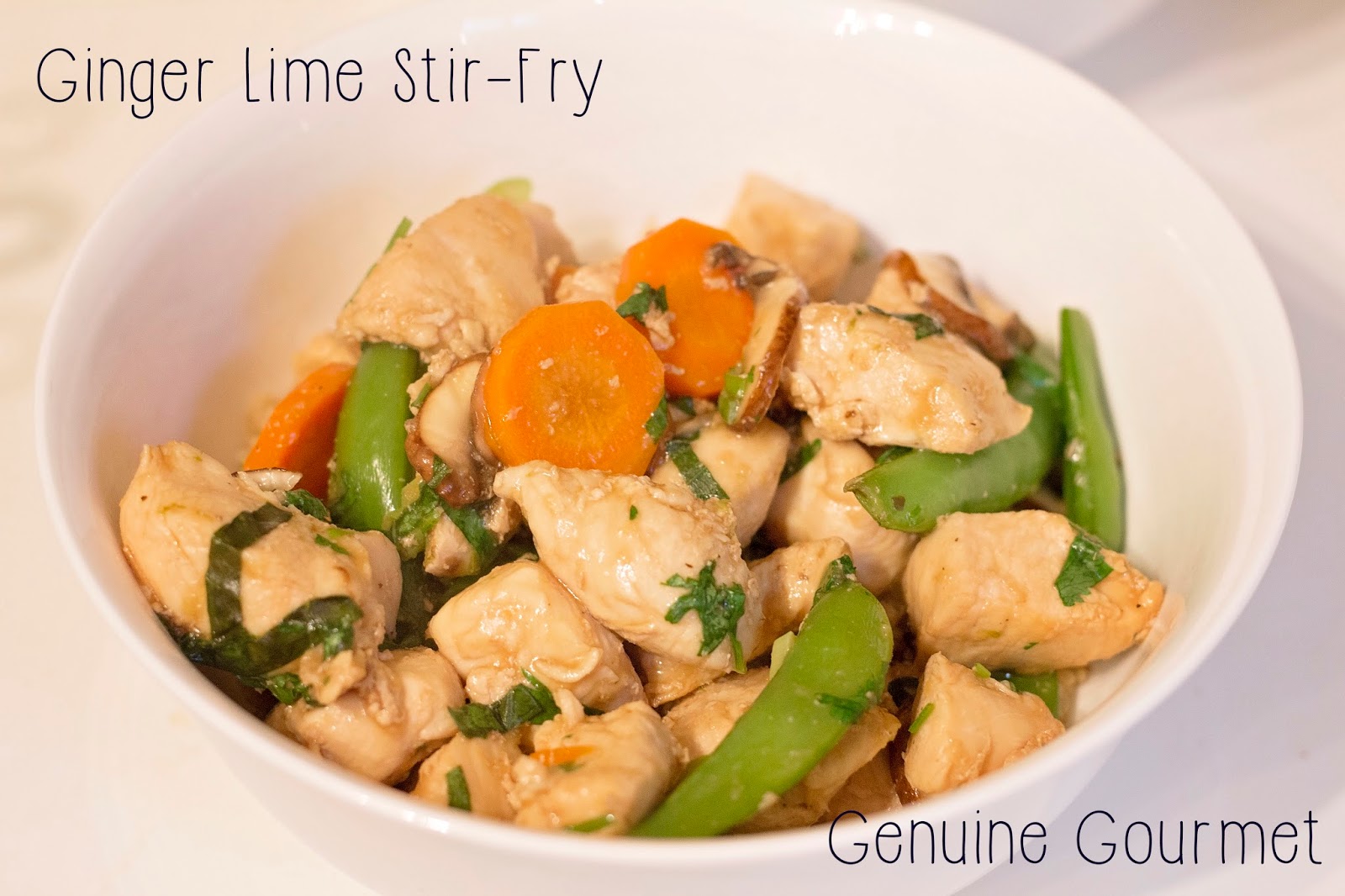 Genuine Gourmet Ginger Lime StirFry