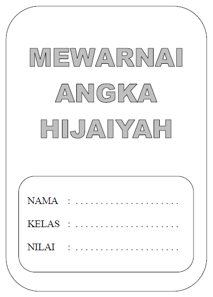 Kumpulan Mewarnai Angka Arab