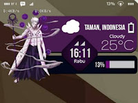 Percantik tampilan androidmu dengan zooper widget