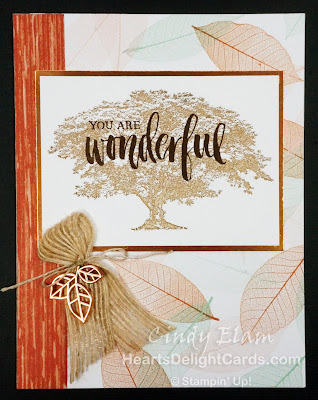 Heart's Delight Cards, Nature's Poem Suite, Rooted in Nature, MIF Suite Designs, Stampin' Up!