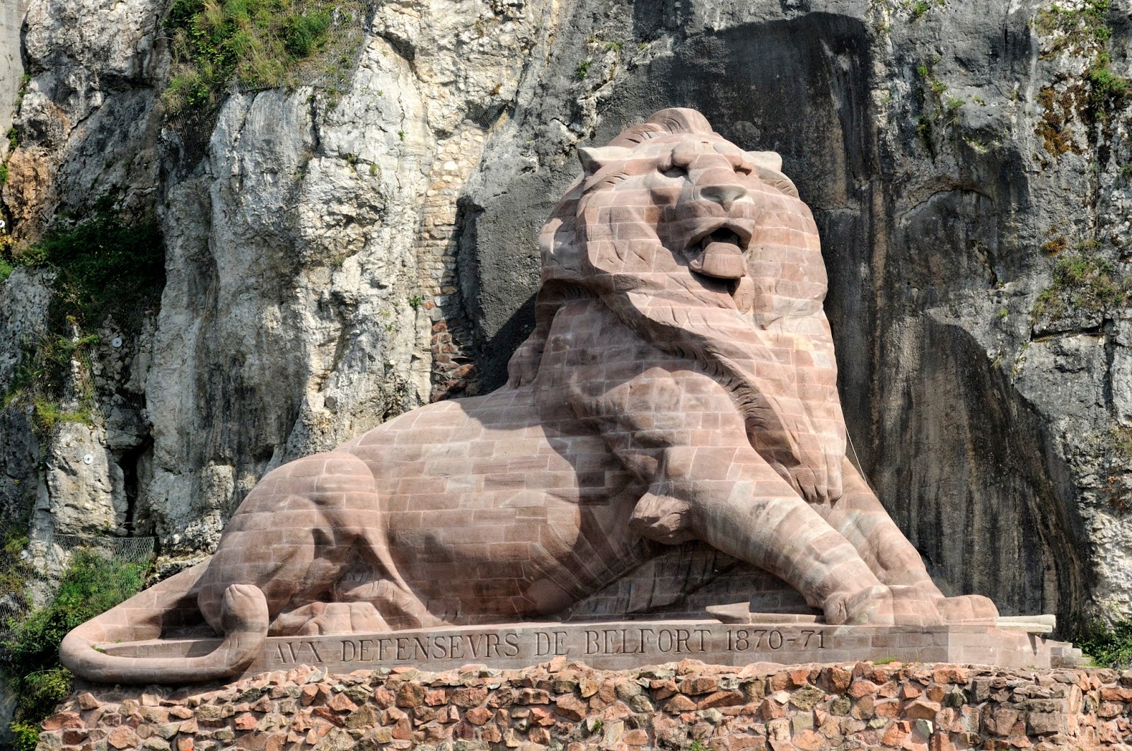 Lion de Belfort de Bartholdi