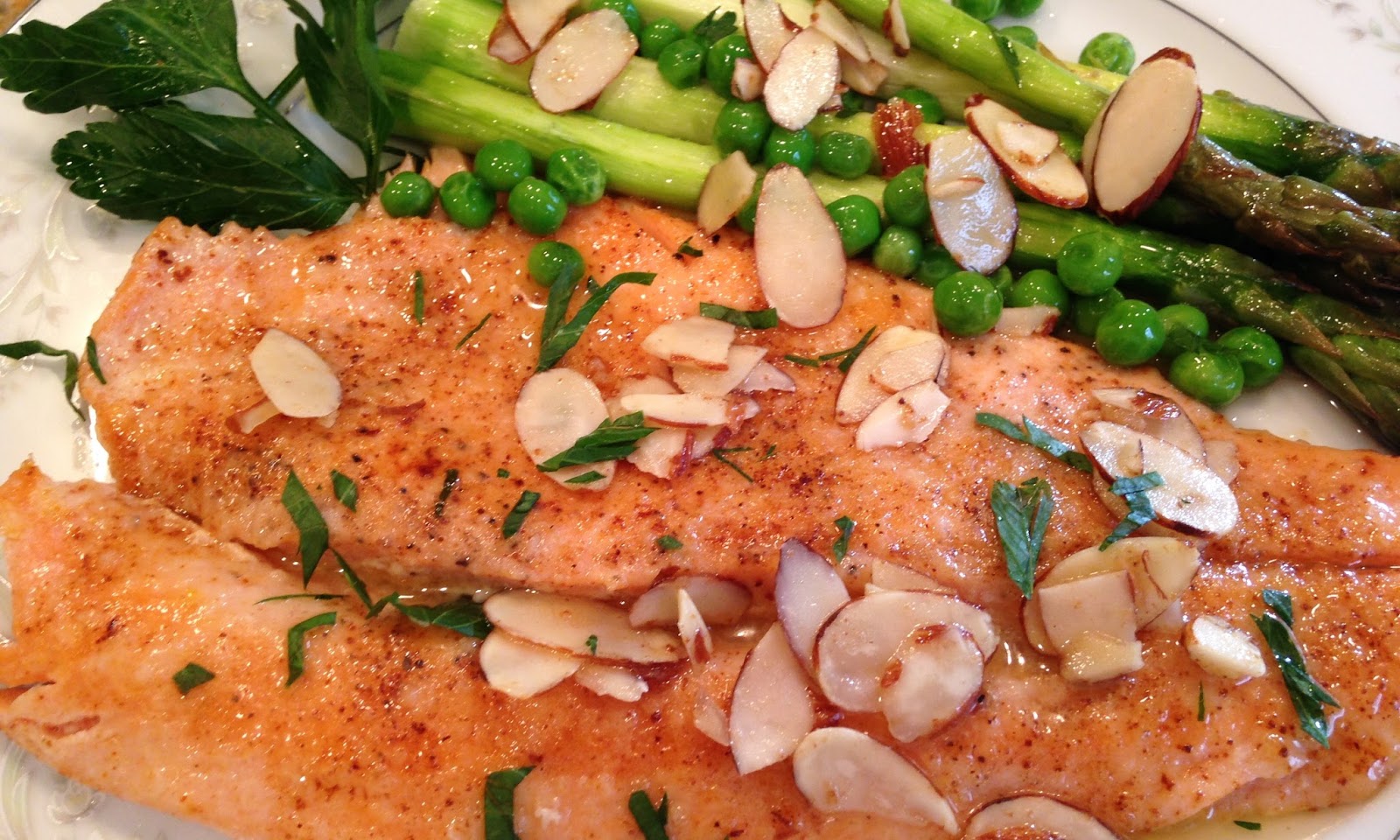 Cooking with Chez Cindy ChezCindy Brown Butter Trout with Almonds