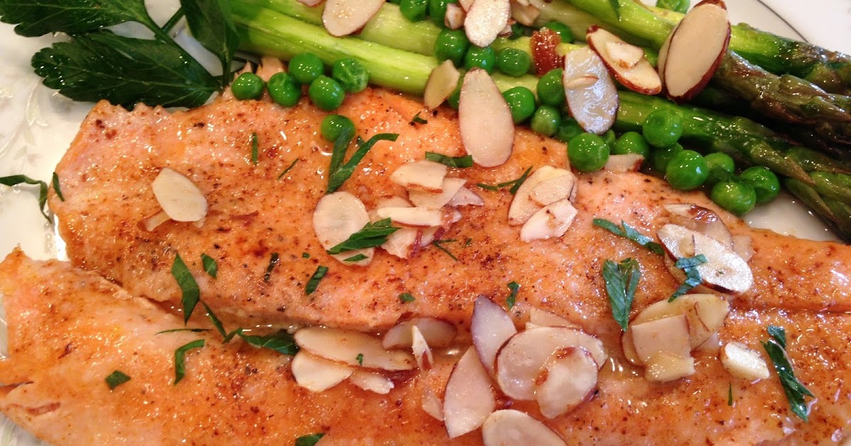 Cooking with Chez Cindy ChezCindy Brown Butter Trout with Almonds