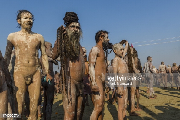 INDIAN (DESI) GAY: naked naga sadhus