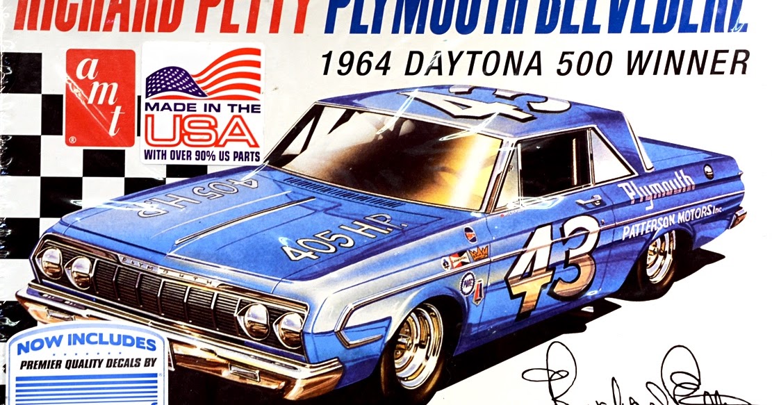 Details about   PPP #43 RICHARD PETTY 1958 PLYMOUTH NASCAR DECALS 1/25 MODEL CAR MOUNTAIN 