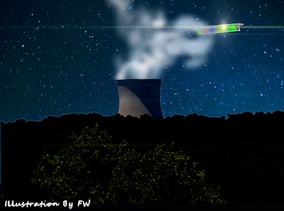 ‘Platform-Like’ UFO Spotted Hovering Over Nuke Plant