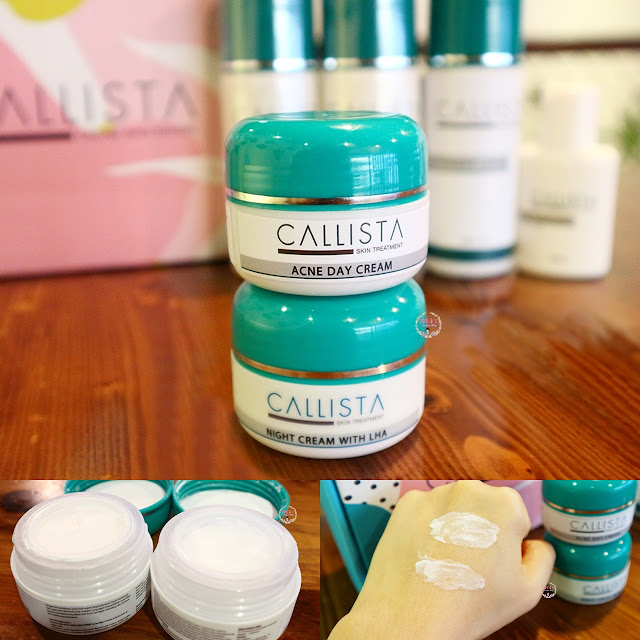 Callista Day Cream & Night Cream with LHA