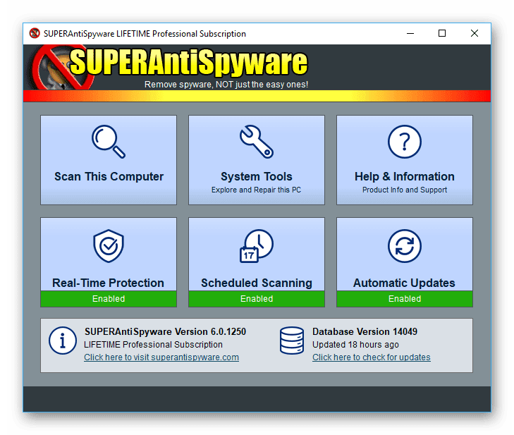 license key superantispyware
