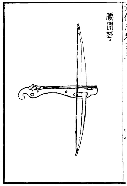 Ming Chinese waist crossbow