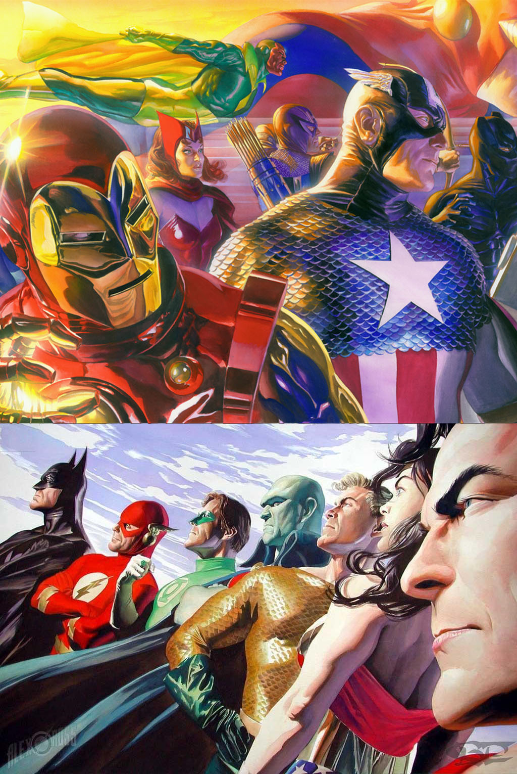 Marvel vs DC, gli eroi che si assomigliano